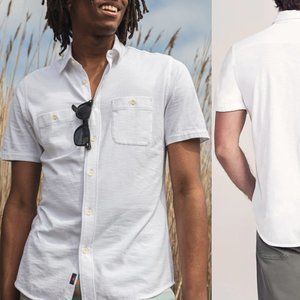 Faherty Short Sleeve Knit Seasons Shirt